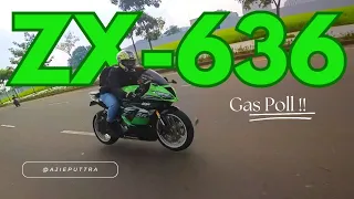 Test Ride Kawasaki Ninja ZX636 ZX6R tahun 2013, MOGE RASA 250cc❗❗