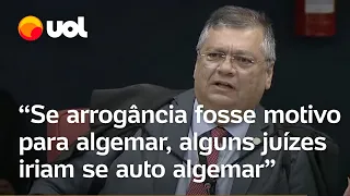 Flávio Dino alfineta juízes: 'Se arrogância fosse motivo para algemar, muitos iriam se auto algemar'