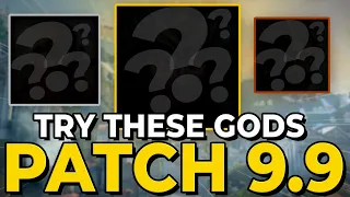 THREE GODS TO TRY IN EACH ROLE IN Smite Patch 9.9! BUILD GUIDES!