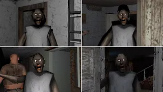 All Granny Jumpscares On PC | Granny 1 2 3, The Twins Granny Jumpscare