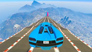 LA MEGA RAMPA IMPOSIBLE MAS GRANDE DEL MUNDO!! - GTA V ONLINE