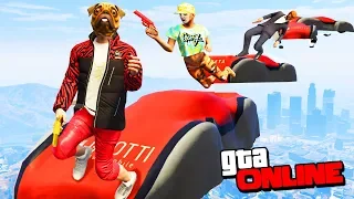 УПОРОТЫЙ ДЕДРАН ПО СУМКАМ С ДЕНЬГАМИ И СУПЕРКАРАМ В GTA 5 ONLINE (ТРОПА С ЛОВУШКАМИ)