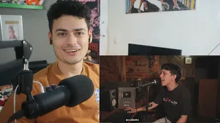 WOW!! Dimas Senopati - Skid Row - 18 and Life (Acoustic Cover)  REACTION