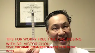 Tips for Worry Free Tincture Dosing
