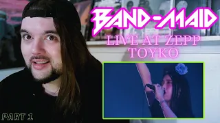 Drummer reacts to BAND-MAID (Live at Zepp Toyko 2018) PART ONE