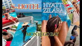 4K Review of Hyatt Zilara Rose Hall Montego Bay and the S hotel Jamaica. All Inclusive.