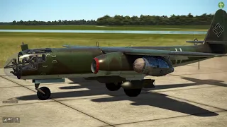 IL2 Great Battles: Arado 234 Tutorial - Start up procedure, taxi and take-off