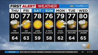 First Alert Forecast: CBS2 6/1 Evening Weather at 6PM