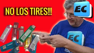 ANTES DE TIRAR ENCENDEDORES MECHEROS GASTADOS MIRA ESTE VIDEO!!! RECICLADO. #juntamugre