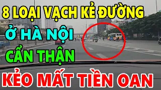 ✅ 08 Loại Vạch Kẻ Đường Mà Lái Mới Phải Nắm Chắc ⛔️ Kẻo Mất Tiền Oan Khi Tham Gia Giao Thông