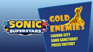 Sonic Superstars - All Gold Enemies (Part 2)