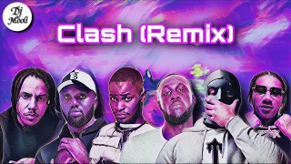 Dave & Stormzy “Clash” - Headie One, Digga D, M Huncho & AJ Tracey (Remix)