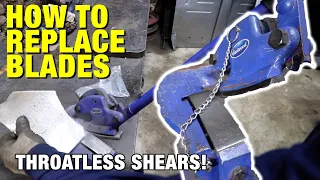 How to Change and Adjust the Blades on Throatless Shears - Eastwood