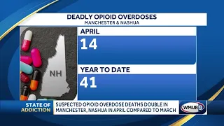 Manchester, Nashua see spike in overdose deaths