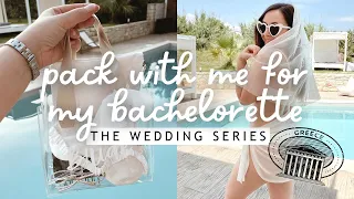 PACK WITH ME, BACHELORETTE PARTY // Wedding Series