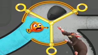 Save The Fish! - Pull The Pins Puzzle Game  Fishdom Gameplay Walkthrough