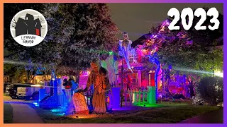 👻My Full 2023 Halloween Haunt - Walkthrough!🎃