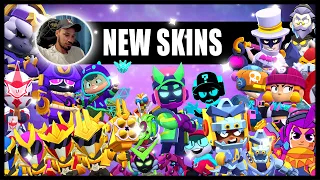 Αγοράζω και δοκιμάζω όλα τα Skins που θα έρθουν στον νέο Update στο Brawl stars 😱🇬🇷