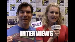 My Interviews with Jerry O'Connell and Rebecca Romijn about 'THE DEATH OF SUPERMAN'