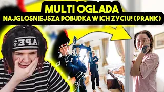 MULTI ogląda NAJGŁOŚNIEJSZA POBUDKA W ICH ŻYCIU! (PRANK)