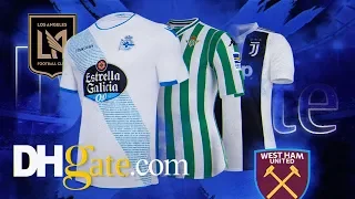 MIS ULTIMAS COMPRAS DE CAMISETAS DE FUTBOL EN DHGATE !!!