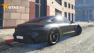 Тест скорости Pfister Teycan #gta5rp #транспорт #скорость