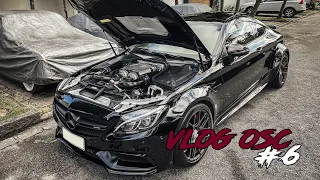 ACERTO DO OPALA 88 e VISITA ESPECIAL C63S WIDEBODY!! - DAILY VLOG OSC #6