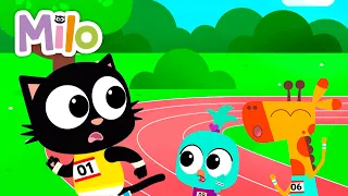 ¿Puede Milo derrotar al astuto Sr. Croc? | Milo, el gato #dibujos #niños