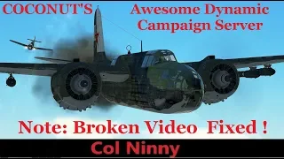(64) IL-2 Multiplayer: COCONUT'S  Dynamic Campaign Server