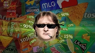 MLG Gabe Newell our 420 lord and savior The Genesis Tale Montageparody.gif