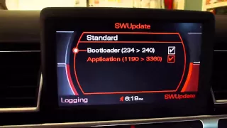 Update MMI Software From 1190 To 3360 On 2006 Audi A8