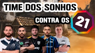 COLDZERA, FALLEN, FER, KSCERATO & BOLTZ contra os level 21 GC [TIME DOS SONHOS]