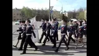 Парад победы 9 мая 2015 года. Обнинск. 70-летие Победы.