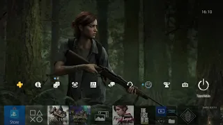 The last of Us Part II - Ellie  Dynamic Theme PS4🟥⬜️🟩