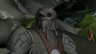 Bad Batch and wookies on Kashyyyk story reel (with subtitles)