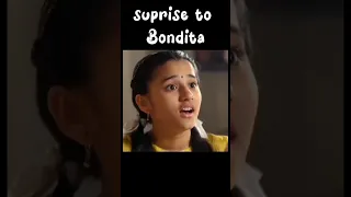 Anirudh giving suprise to Bondita 🙀💛| #aurrisht #barristerbabu  #aurrabhatnaggar #pravisht #anidita