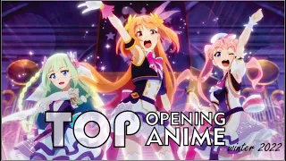 Top Anime Opening Winter 2022. Final ver.