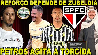 VIU ESSA!? SPFC TEM REUNIÃO MARCADA! REFORÇO DEPENDE DE ZUBELDIA! PETROS AGITA! LUCIANO DESABAFA