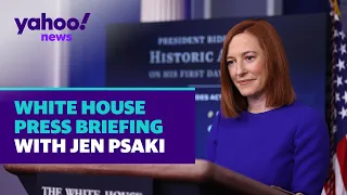 WATCH LIVE: White House Press Secretary Jen Psaki holds a briefing.