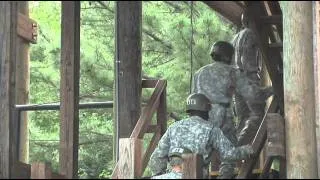 RAW VIDEO: Fort Picket Hosts Air Assault Course