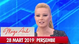 Müge Anlı ile Tatlı Sert 28 Mart 2019 Perşembe - Tek Parça