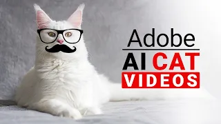 Adobe’s New AI: Next Level Cat Videos! 🐈