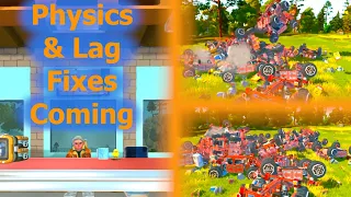 Scrap Mechanic News Physic and Lag Fixes Being Work On!