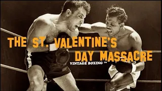 Sugar Ray Robinson vs Jake LaMotta 6 1080p 60fps ST. VALENTINE’S DAY MADSACRE!