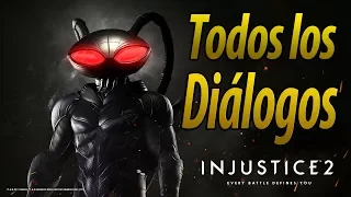 Injustice 2 | Español Latino | Todos los Diálogos | Black Manta | PS4 |