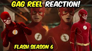 Reaction! The Flash Season 6 Gag Reel!