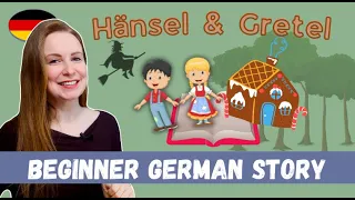 Grimms': The Original Story Of Hansel & Gretel (German Past Tense)│Beginner German