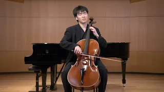 J.S. Bach - Cello Suite No. 3 in C Major BWV 1009, Courante - Sam Chung