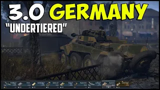 3.0 Germany Is "Severely Undertiered" ( War Thunder Ground Forces )