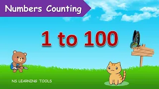 Learn Counting, Count 1 to 100 for kids, Number Song 1 to 100, One - Hundred Numbers, Numbers 1-100